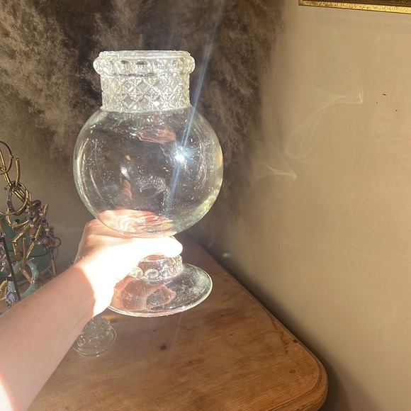 Antique Tiffin Dakota Crystal Apothecary Jar - Picture 8 of 11